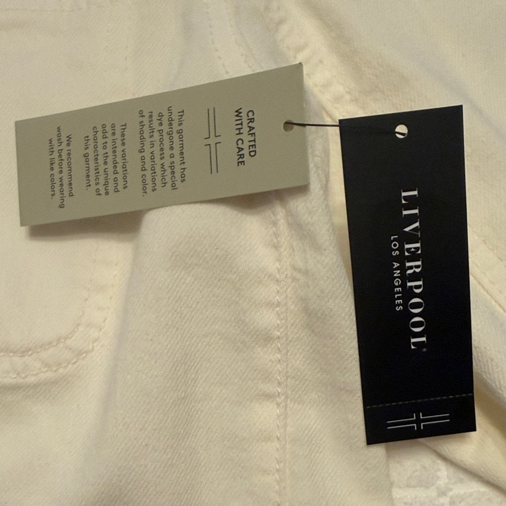 Liverpool Cream Button-Front Utility Jacket - Picture 6 of 11